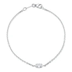 Online MARQUISE DIAMOND CHAIN BRACELET Chain Link