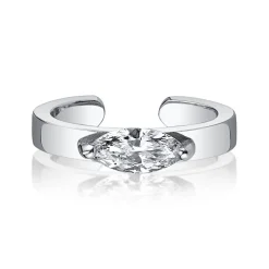 Fashion MARQUISE DIAMOND EAR CUFF Ear Cuffs