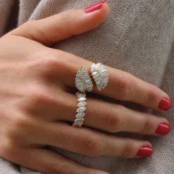 Fashion MARQUISE DIAMOND ETERNITY BAND Eternity
