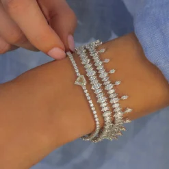 Flash Sale MARQUISE DIAMOND TENNIS BRACELET Diamond Link