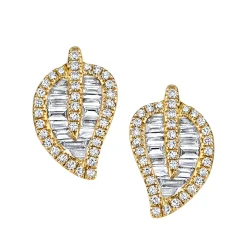 Best Sale MEDIUM LEAF STUDS Leaf