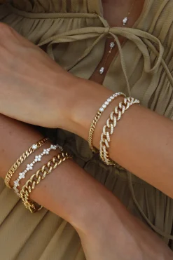 Hot NAPLES CHAIN LINK BRACELET Chain Link