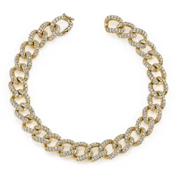 Sale NAPLES DIAMOND CHAIN LINK BRACELET Chain Link