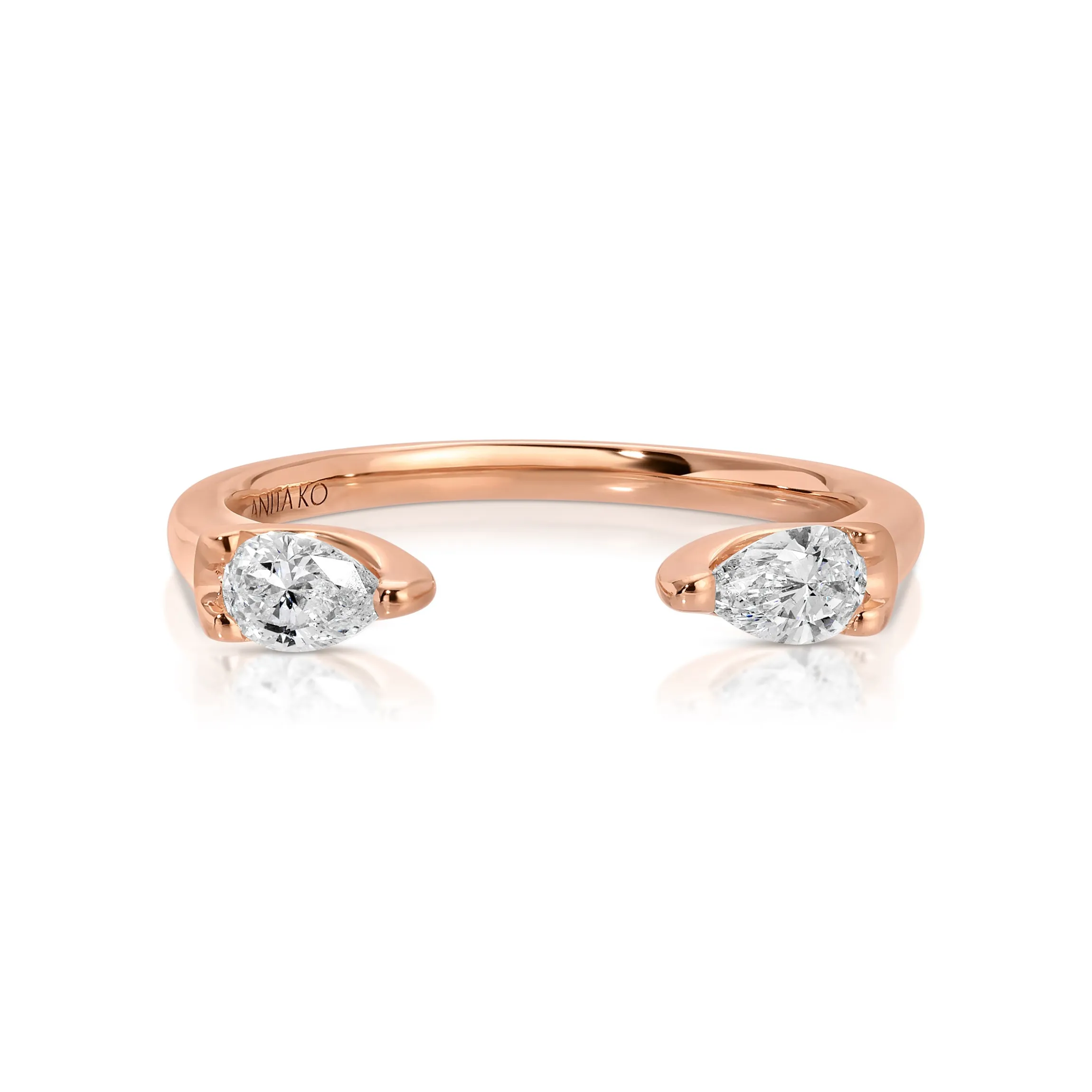 Best Sale ORBIT SPLIT PEAR DIAMOND RING Stacking|Orbit