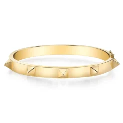 Store OVAL BRACELET WITH SPIKES Spikes