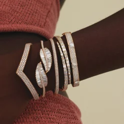 Best Sale PALM LEAF DIAMOND BRACELET Leaf