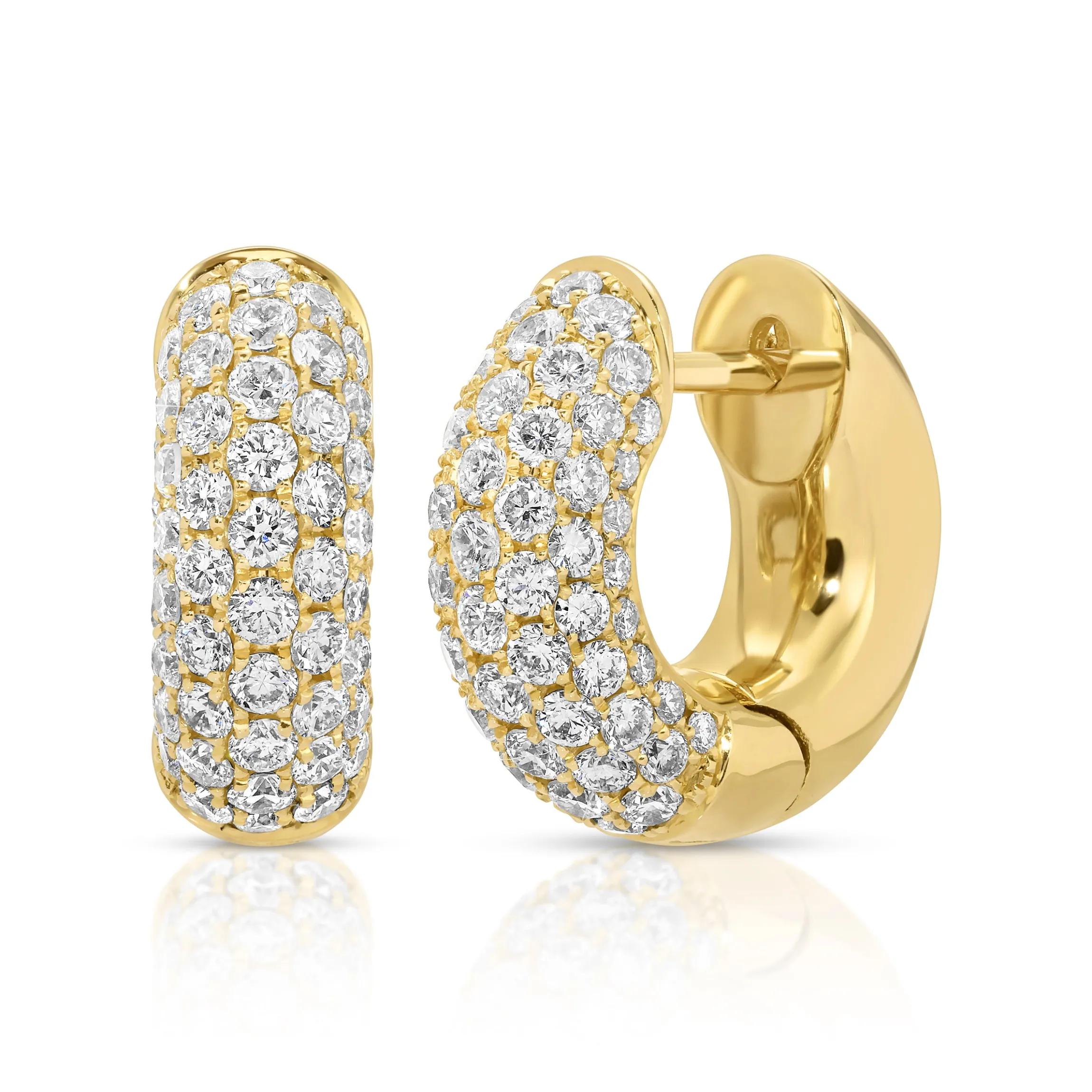 Online PAVE DIAMOND COSMO HUGGIES Huggies
