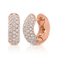 Online PAVE DIAMOND COSMO HUGGIES Huggies