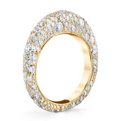 Best PAVE DIAMOND GALAXY RING Stacking