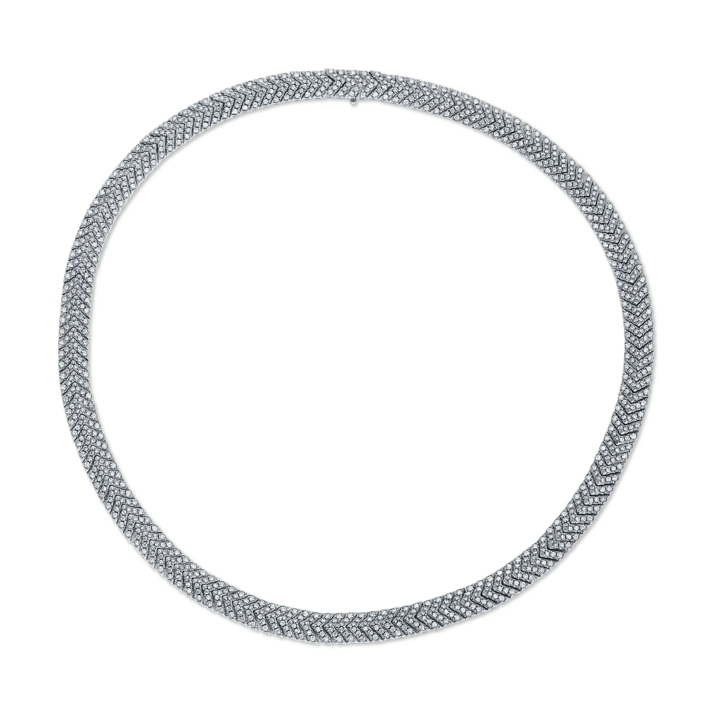 Online PAVE DIAMOND ZIPPER CHOKER Chokers