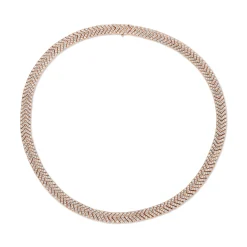 Online PAVE DIAMOND ZIPPER CHOKER Chokers