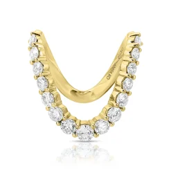 Discount PAVE OVAL BRACELET WITH LOZENGE STEP-CUT DIAMOND One Of A Kind