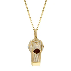 Best PAVE WHISTLE PENDANT One Of A Kind