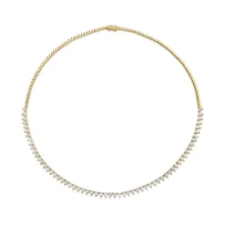 Sale PEAR DIAMOND CHOKER Chokers