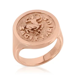 Shop PINKY ZODIAC RING Pinky