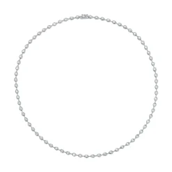 Cheap RAINDROP PEAR BEZELED DIAMOND CHOKER Chokers