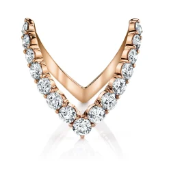 Shop ROUND DIAMOND V RING Stacking