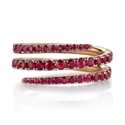Cheap RUBY COIL RING Coil