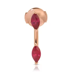 Fashion RUBY MARQUISE ORBIT EARRING Orbit