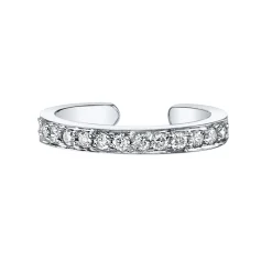 Best Sale SINGLE ROW DIAMOND EAR CUFF Ear Cuffs