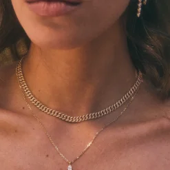 Online SMALL DIAMOND HAVANA CHOKER Chokers