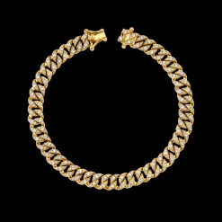 Fashion SMALL HAVANA DIAMOND BRACELET Chain Link