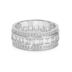 Hot STACKED DIAMOND RING Stacking