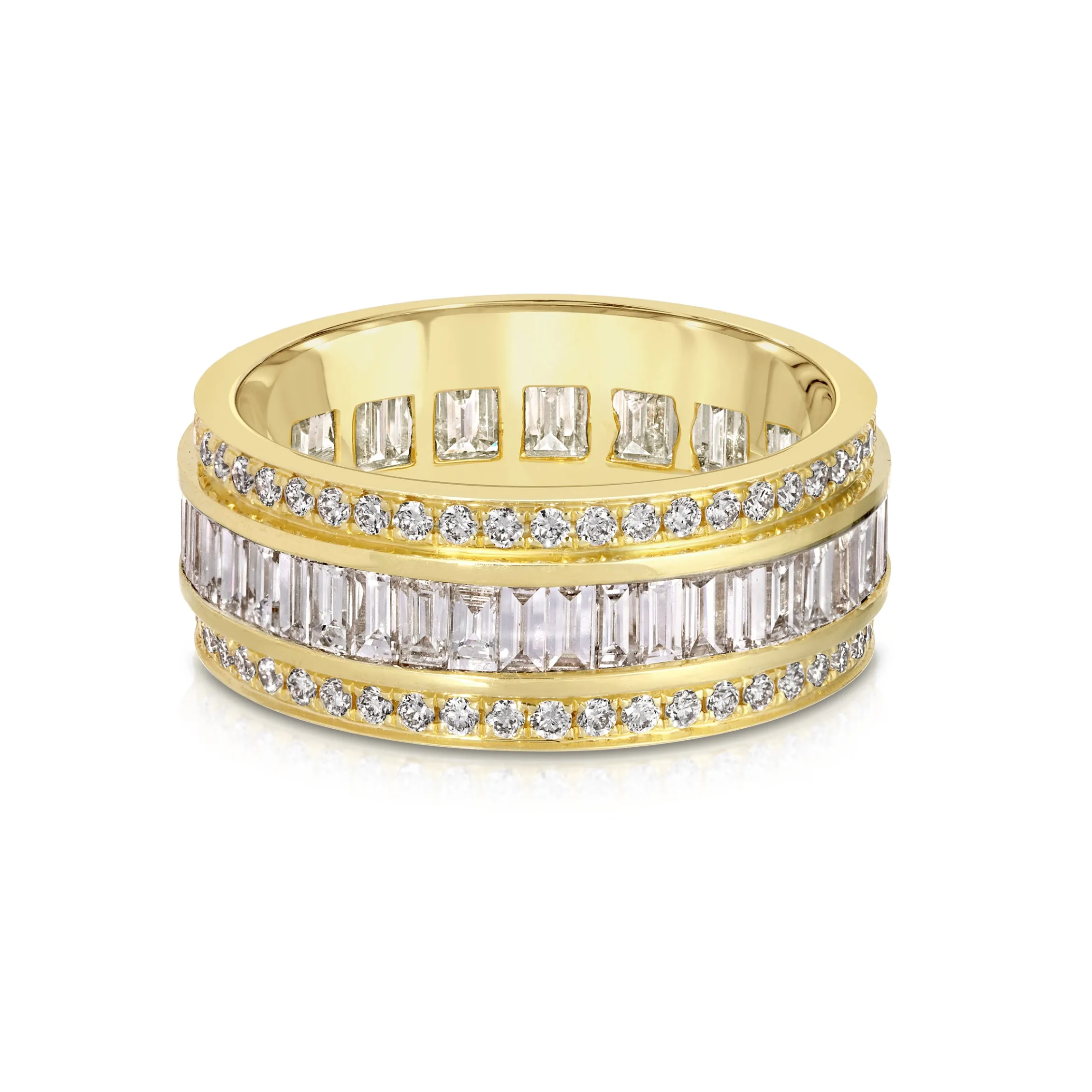 Hot STACKED DIAMOND RING Stacking
