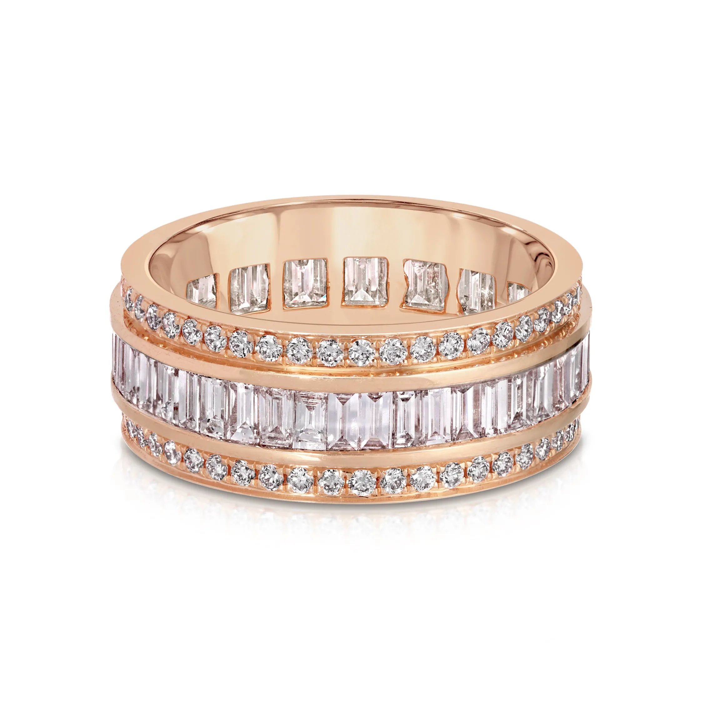 Hot STACKED DIAMOND RING Stacking