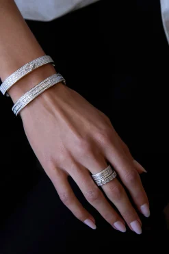 Hot STACKED DIAMOND RING Stacking