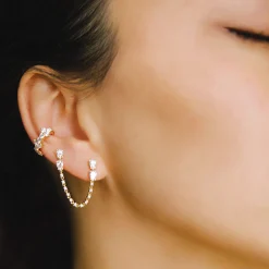 Fashion VIVI DIAMOND EAR CUFF Ear Cuffs