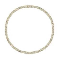 Hot WIDE PAVE DIAMOND CLEO CHOKER Chokers